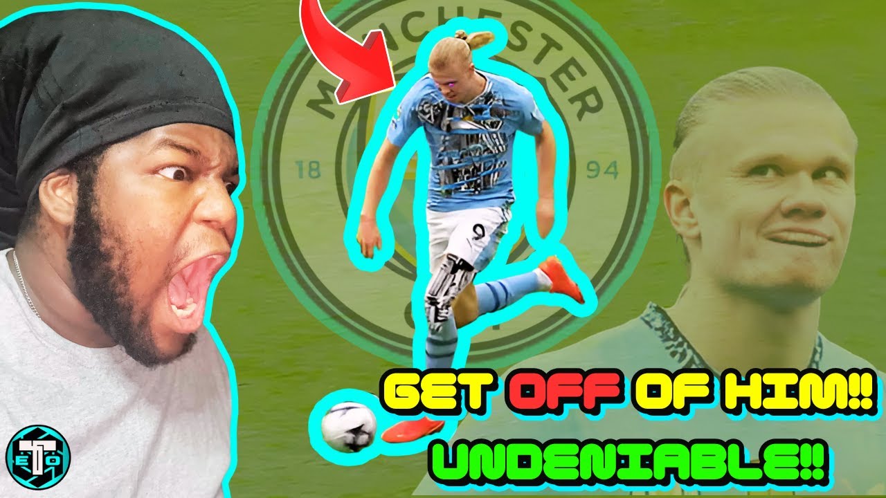 100 "He's Not Human" Moments By Erling Haaland Reaction