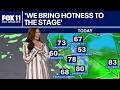Jhoanna Robles from BINI delivers weather forecast