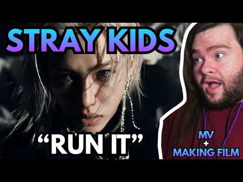 Stray Kids - "RUN IT" M/V + MAKING FILM | REACTION