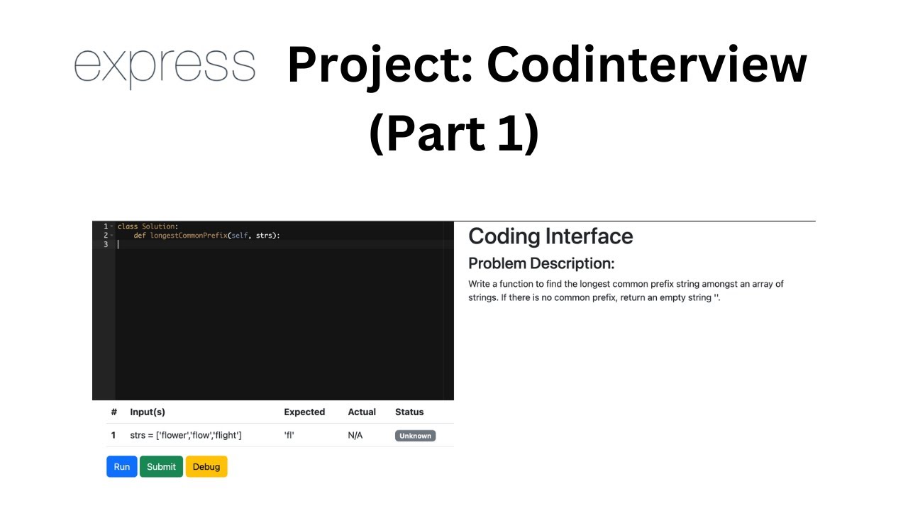 express-project-codinterview-part-1-youtube