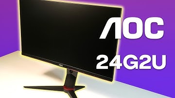 Unboxing a 144Hz Budget Gaming Monitor - AOC 24G2U