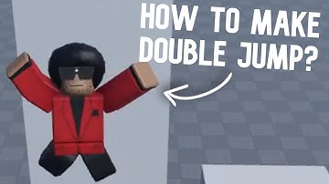 How to Make DOUBLE JUMP? | Roblox Studio Tutorial