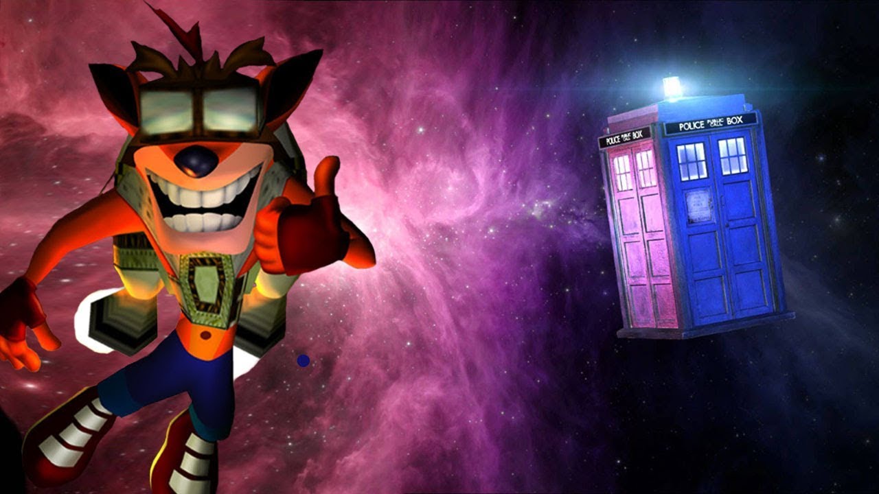 TIME CRASH (Crash Bandicoot: Rock It, Pack Attack / Doctor Who Remix)