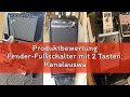 Produktbewertung Fender-Fußschalter mit 2 Tasten: Kanalauswahl/Effekte ein/aus mit 1/4-Zoll-Buchse