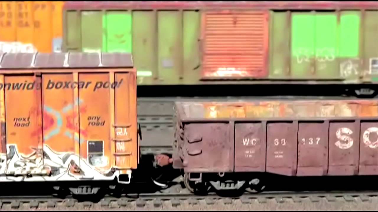 Butch Eyler model weathering artist Model railroad rolling stock