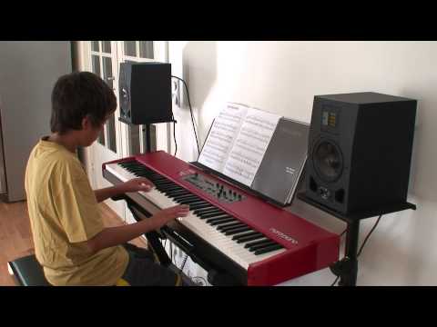 The Entertainer - Scott Joplin Piano (Simplified Version) (HD)