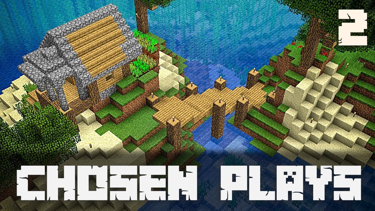 Chosen Plays Minecraft 1.13 Ep. 2 Bridging the Gap lets play a little game