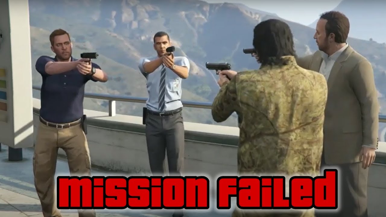 Grand Theft Auto 5 (GTA 5) Mission Failed Montage (Part 6)