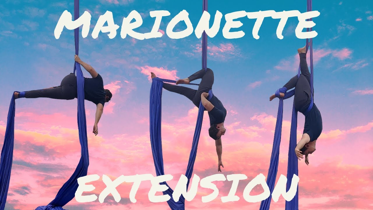 Aerial Silks Marionette Extension Tutorial | HOW TO Beginner move / corset series