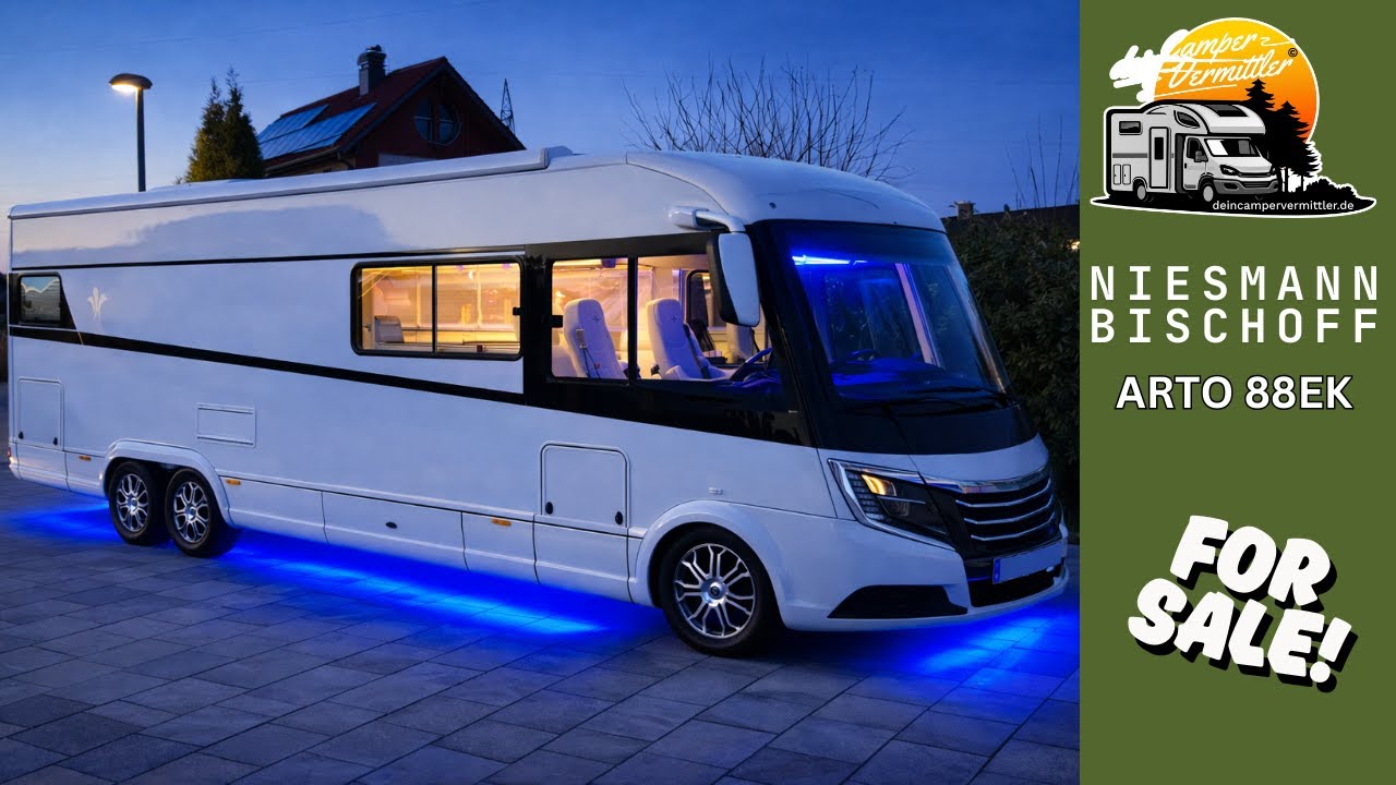 Preis Senkung! Niesmann Bischoff muss man gesehen haben | ARTO 88EK | Straßenyacht statt Wohnmobil