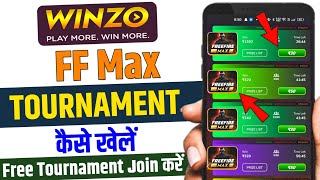 winzo me ff tournament kaise khele | winzo app me ff tournament kaise khele screenshot 3