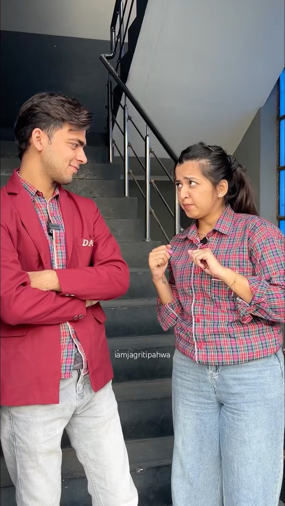 Senior Junior School Love Story ❤️? #seniorjunior #schoollove #jagritipahwa #schoollife #schoolfun