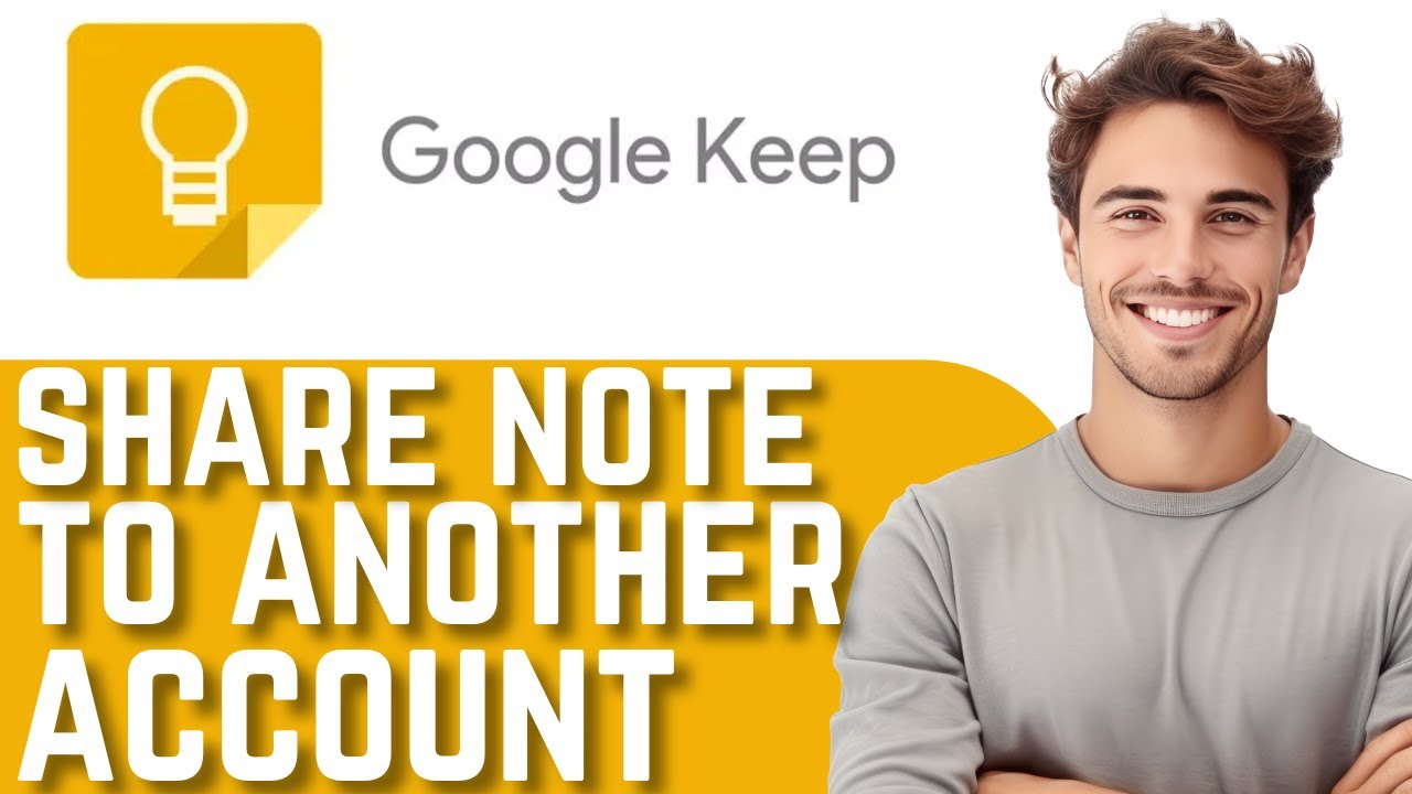 How to share Google Keep note to another Google account - Quick and ...
