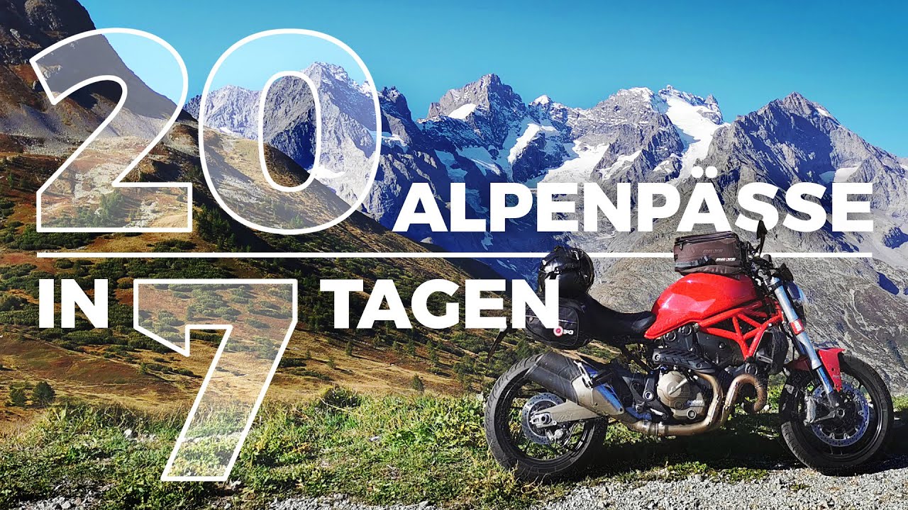 Motorrad von München über die Route des Grandes Alpes