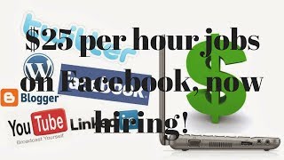 social media management tools - $25 per hour jobs on Facebook, now hiring! screenshot 3