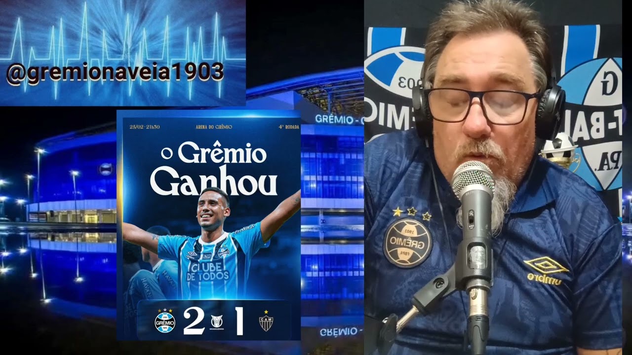 Vitória do Grêmio e de Luis Castro com um novo conceito #gremio #brasileirao #noticias #galo 