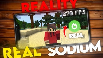 Is Real Sodium Really Better Than Fake Sodium For Pojavlauncher🧐 Reality (Must Watch)