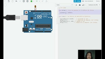 Hola Mundo- Led Intermitente Arduino en tinkercad