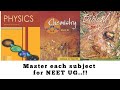 Ace Physics, Chemistry and Biology with these simple techniques | Score better in #neet | #afmc