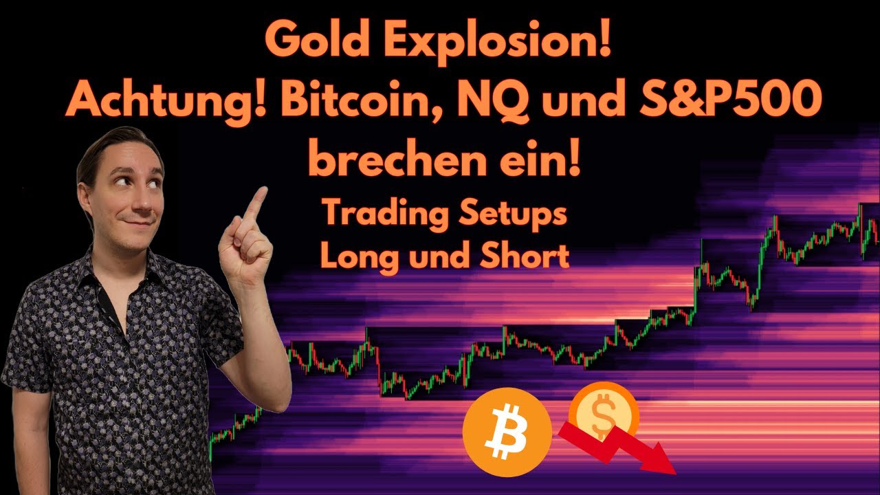 Gold explodiert! Bitcoin und die Altcoins brechen ein! Super Trade Möglichkeiten für die Woche!