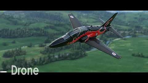 T 45 Red Dragon Wales Drone Tests (MSFS 2020)