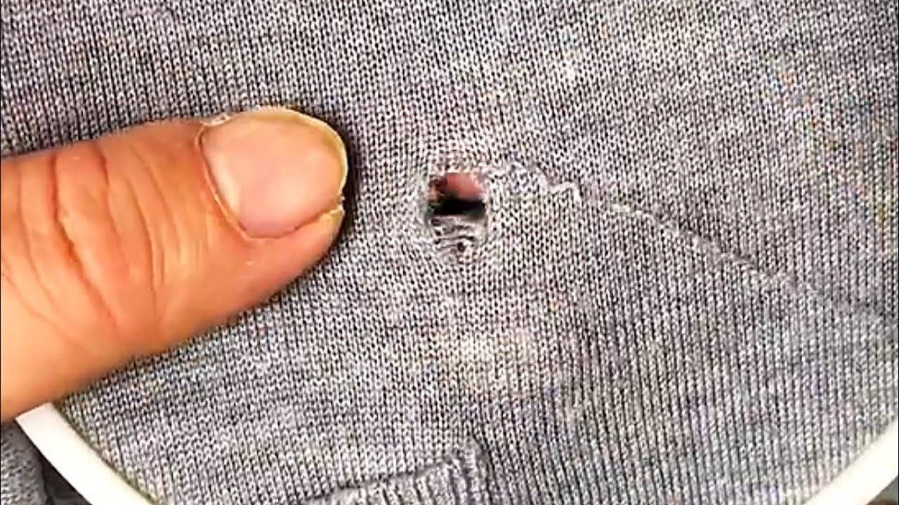 How to Repair Holes in a Knitted Sweater Without Leaving any Traces ...