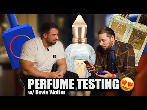 Testing EXPENSIVE FRAGRANCES with Kevin Wolter ? English SUB