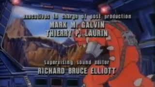 Dinosaucers Credits with 1984 DIC Entertainment and Saban logos