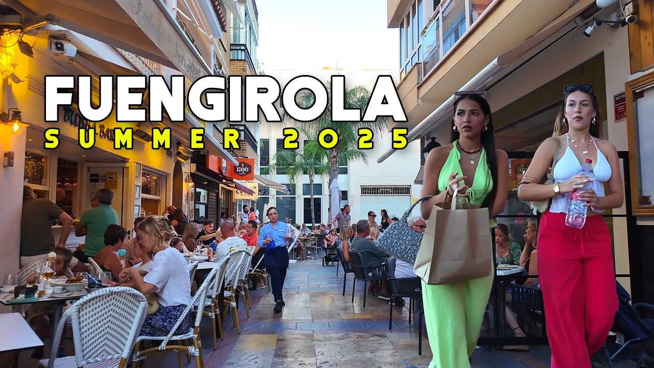 Fuengirola Spain Fantastic Town Summer 2025 July Update Costa del Sol Walk | Málaga [4K]