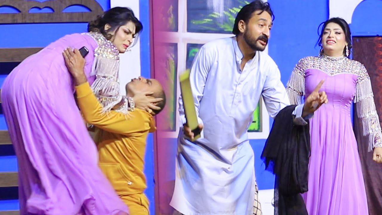 HUMA ALI | SAJJAD SHOKI | AFSHAN CHEEMA | PAKISTANI PUNJABI COMEDY STAGE DRAMA | BEST COMEDY DRAMA