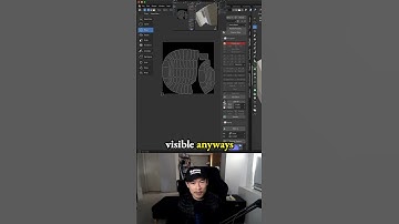 Troubleshoot UV unwrap for necessary face for Low poly 3d character in Blender - 1.5: Goofball Head