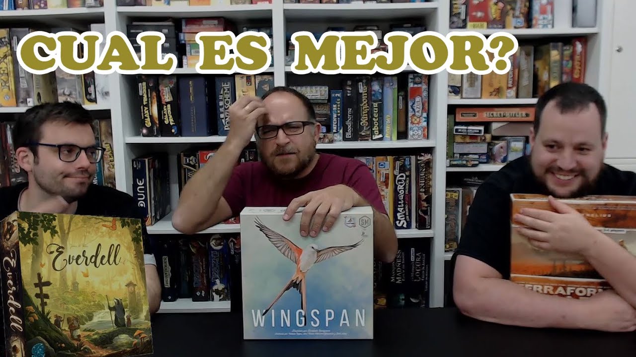 Comparamos Everdell, Wingspan y Terraforming Mars, Cual es el tuyo? YouTube