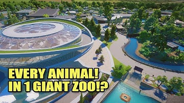 Insane MEGA ZOO!! Every Animal in 1 ZOO | Planet Zoo Cinematic Tour
