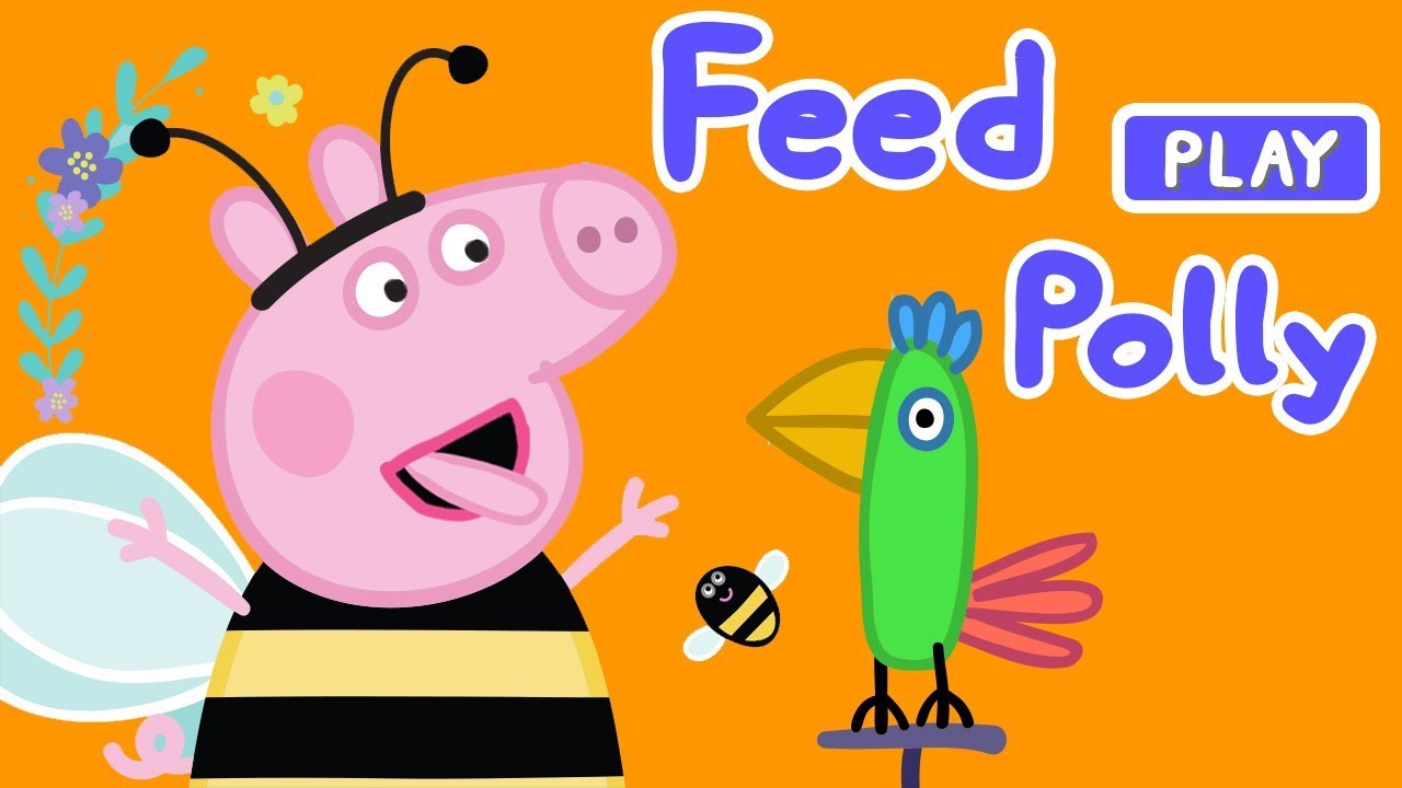 ⁣Peppa Pig App | Polly Parrot Game Play! | Game for Kids