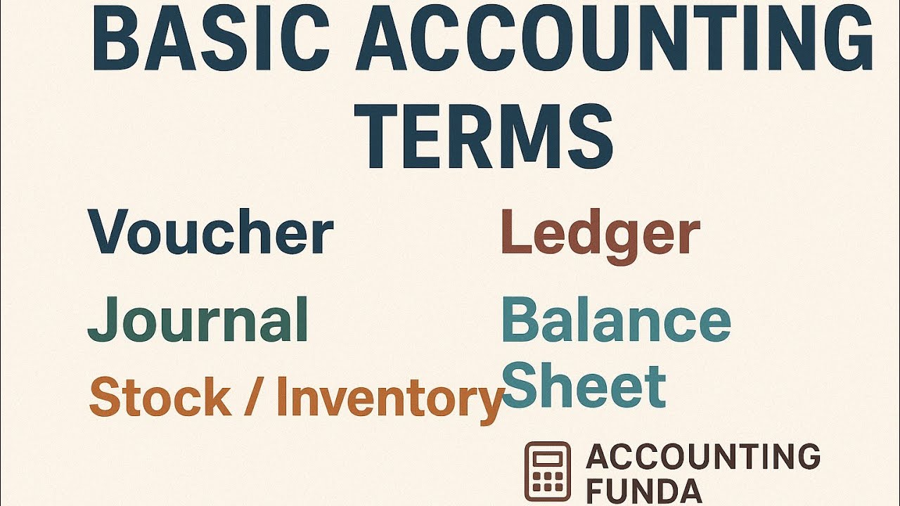 Basic Accounting Terms Every Commerce Students Must Know| Class 11 ...