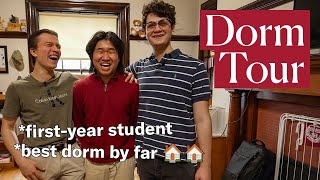 Harvard Dorm Tour  || FirstYear Harvard College Student (2024)