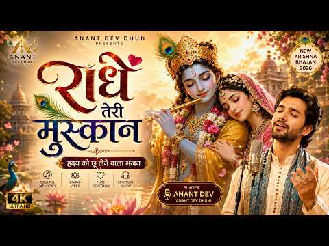 मन को छू लेने वाला कृष्ण भजन ❤️ | Radhe Teri Muskaan | New Krishna Bhajan 2026 | Latest Krishna Song