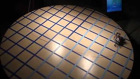 Extremum Seeking Experiment: level set tracing of light source