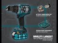 Makita 18v Sub-Compact Cordless Drill Driver Tool Review and Demo