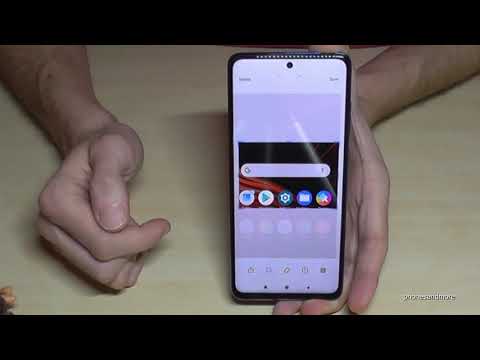 Xiaomi Poco X3: How to take a screenshot/capture?