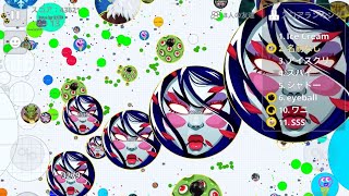 agario mobile 養分botが来てる激アツ鯖で鯖取り！