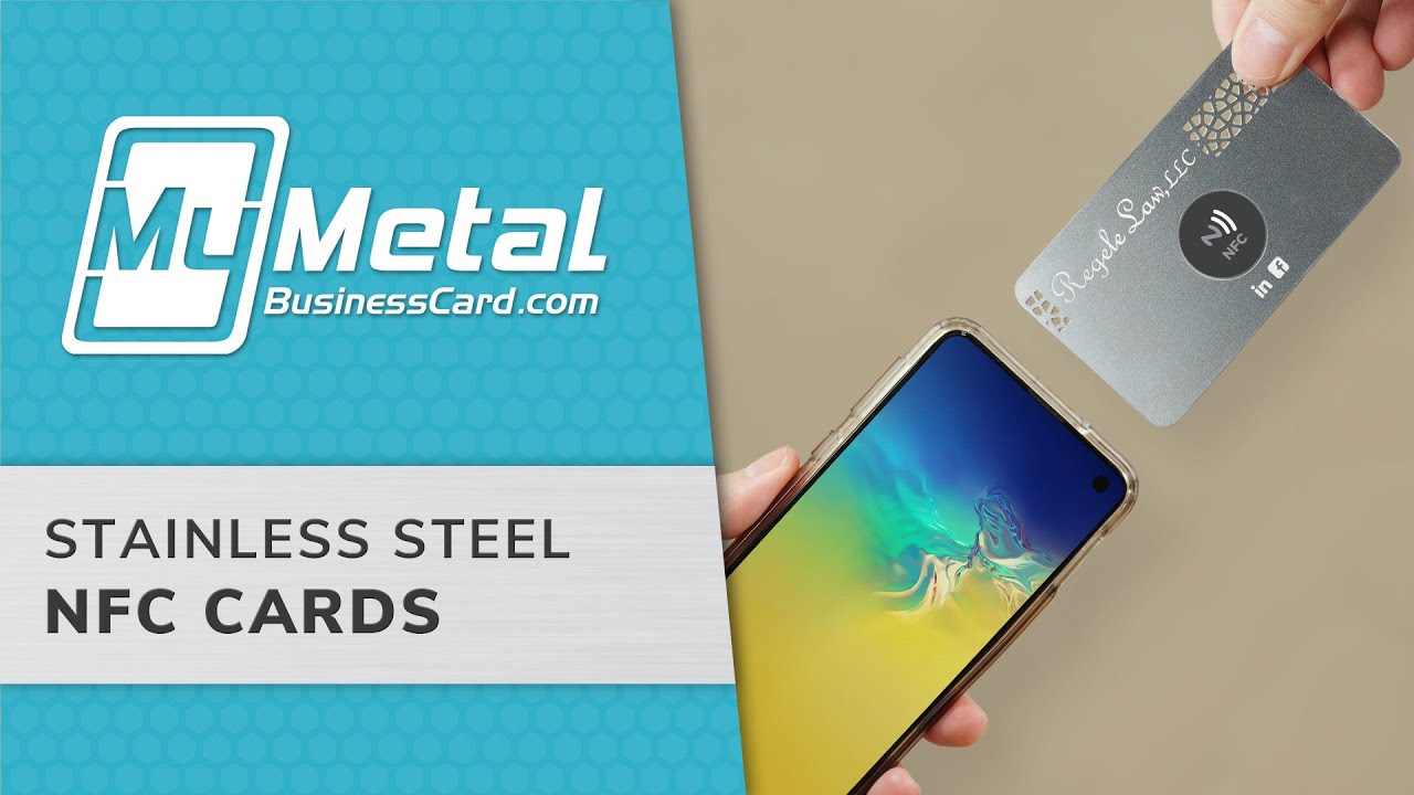 Revolutionary Metal NFC Business Cards