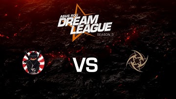 NiP vs. Basically Unknown - LB Game E - Game 1 - ASUS ROG DreamLeague Season 3