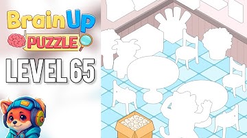 Brain Up Drama Puzzle – Level 65 place the sticker in the correct spot Walkthrough Solutions