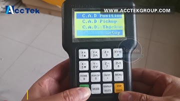AccTek teach you how to do auto tool calibrate for richauto DSP A11 for cnc router machine