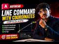 DRAWING WITH CORDINATE IN AUTOCAD