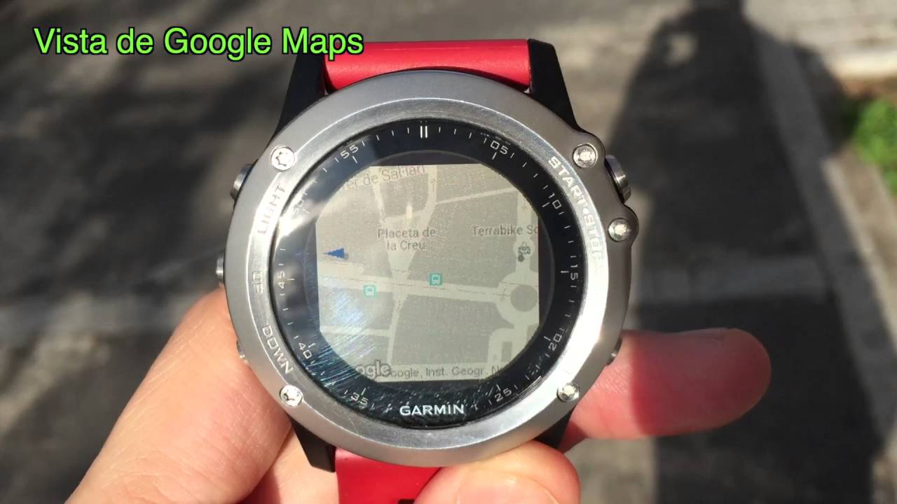 mappe google su garmin