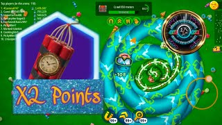 ⏳Worms Zone.io X2 Points : Skier ⏳ by 4Games_#1288