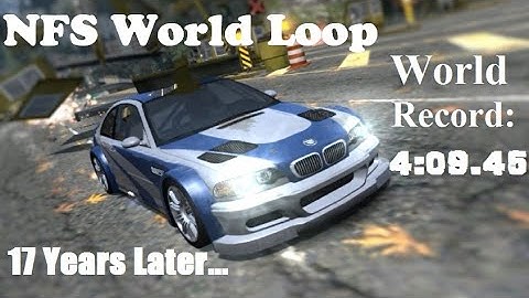 NFS World Loop World Record in 4:09.45 Second Best Time
