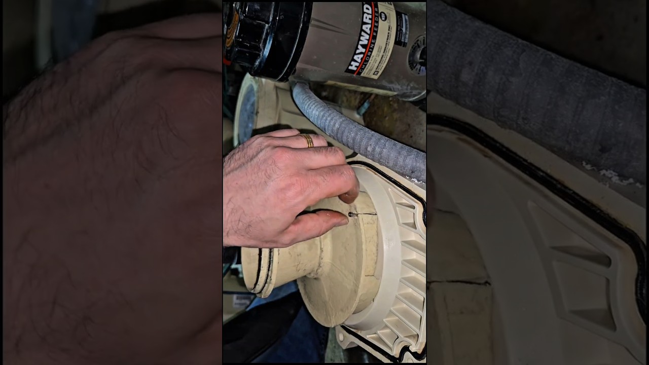 pentair pool pump mechanical seal leak #beforeandafter #diy #shortvideo #swimmingpool #pump #viral